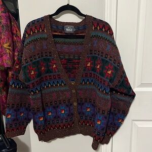 The most beautiful woolrich cardigan sz large eclectic grandpa Macklemore biggie